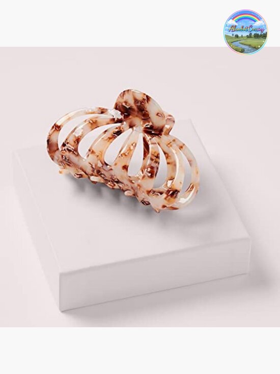 Large Claw Clip - Jellyfish Hair Clip for Thick Hair, Unique Style main image 4